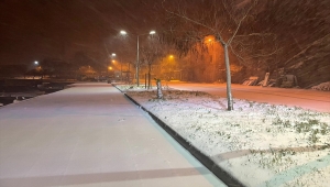 Balıkesir'de kar yağışı başladı