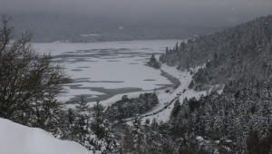 Bolu sıfırın altında 29,7 dereceyle Türkiye'nin gece en soğuk ili oldu