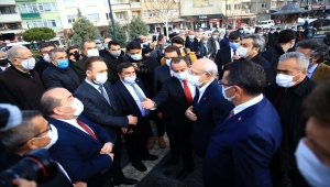 CHP Genel Başkanı Kılıçdaroğlu Bolu'da ziyaretlerde bulundu