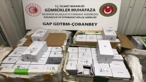 Çobanbey Gümrük Kapısı'nda Suriye'ye ihracatı yasak radyolink ele geçirildi