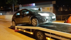 Dur ihtarına uymayan sürücü aracını bırakarak kaçtı