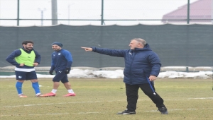 Erzurumspor, Kayserispor maçı hazırlıklarını tamamladı