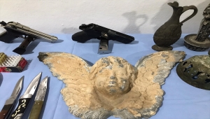 Gaziantep'te 113 parça tarihi eser ele geçirildi