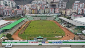 Giresun Atatürk Stadı spor müsabakalarına veda etti