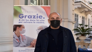 İtalya'da Kovid-19 salgınında hayatını kaybeden doktorlar, "Beyaz Önlüklüler" gününde anıldı