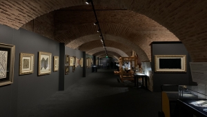 Kabe örtüleri ve hac hatıraları "Mukaddes Yol" sergisinde bir araya geldi