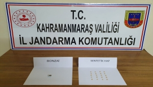 Kahramanmaraş'ta yolcu otobüsünde kaçak cep telefonu ve uyuşturucu madde ele geçirildi