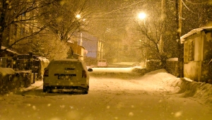 Kars, Erzincan ve Ardahan'da kar yağışı etkili oluyor