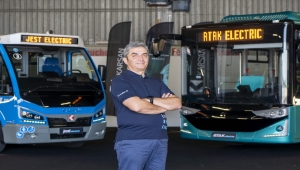 Karsan'ın elektrikli sürücüsüz otobüsü Türkiye'de de yollara çıkıyor