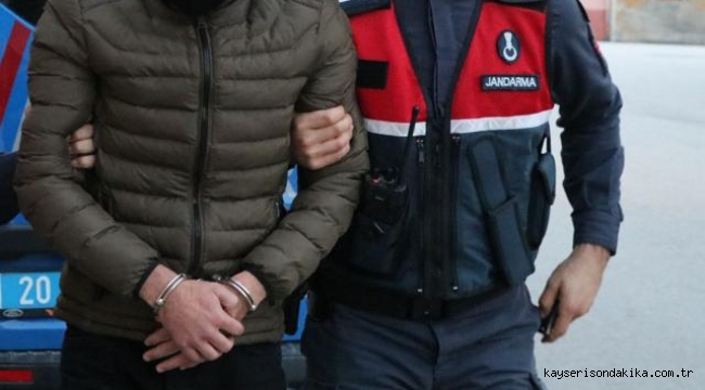 Kayseri'de 6 yıldır aranan zanlı Jandarma tarafından yakalanarak tutuklandı