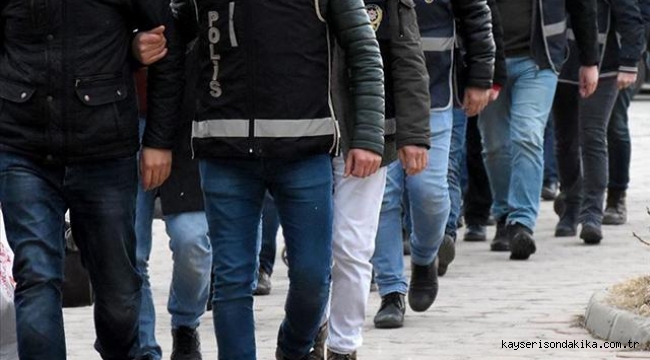 Kayseri'de eş zamanlı terör operasyonu: 5 gözaltı