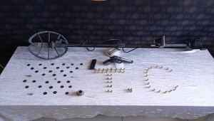 Kayseri'de tarihi eser operasyonunda 3 şüpheli yakalandı