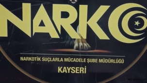 Kayseri'de uyuşturucu operasyonlarında bir ayda 24 tutuklama