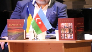Kiev'de Dağlık Karabağ konulu "Bayraktar" adlı kitap tanıtıldı