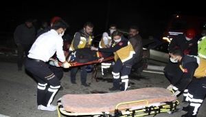 Manisa'daki trafik kazasında yaralanan sürücü hastanede hayatını kaybetti