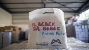Mersin'de ihtiyaç sahibi 14 bin 292 aileye "bebek paketi" dağıtıldı