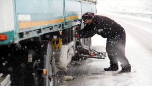 Samsun, Kastamonu, Sinop ve Çankırı'da kar etkili oldu