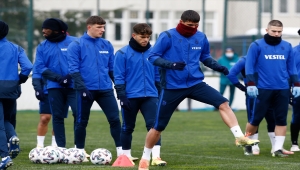 Trabzonspor, Medipol Başakşehir maçı hazırlıklarını sürdürdü