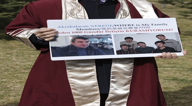 Türk akademisyenlerden, ailelerinden haber alamayan Uygur Türklerine destek