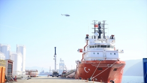 Ulaştırma ve Altyapı Bakanı Karaismailoğlu, Filyos Limanı'nda incelemelerde bulundu: (2)