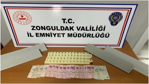 Zonguldak'ta kumar oynanan ruhsatsız kahvehanedeki 10 kişiye 20 bin lira para cezası