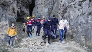 Artvin'de Cehennem Deresi Kanyonu'nda erkek cesedi bulundu