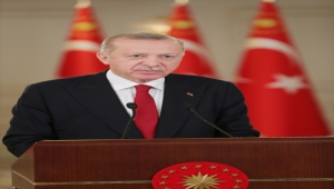 Cumhurbaşkanı Erdoğan, Mavi Vatan 2021 Taktik Tatbikatı'na canlı bağlantıyla katıldı: (1)