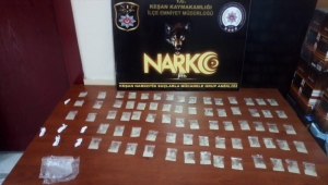 Edirne'de evinde uyuşturucu ele geçirilen şüpheli tutuklandı