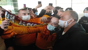 Galatasaray kafilesi Ankara'ya geldi