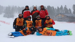  Geleceğin kayakçıları Ilgaz'da yetişiyor