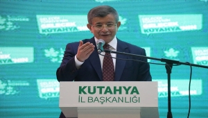 Gelecek Partisi Genel Başkanı Davutoğlu, partisinin Kütahya il kongresine katıldı
