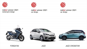 Honda, Red Dot Tasarım Ödülleri 2021'de 3 ödül aldı