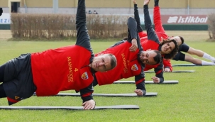 Kayserispor, Galatasaray maçının hazırlıklarını sürdürdü