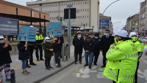 Konya, Karaman, Aksaray ve Afyonkarahisar'da "Yaya önceliği kırmızı çizimizdir" etkinliği düzenlendi