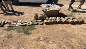 Tel Abyad'da 693 kilogram patlayıcı madde ele geçirildi