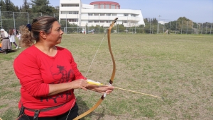 47 yaşındaki kadın okçunun hedefi, kurulacak Geleneksel Türk Okçuluğu Milli Takımı'na girebilmek