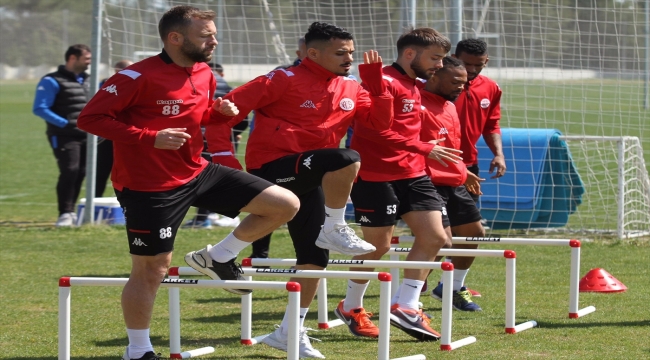 Antalyaspor, MKE Ankaragücü maçı hazırlıklarına devam etti