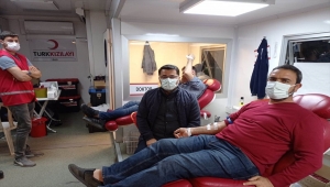 Batman'da iş dünyasından Türk Kızılay'a kan bağışı desteği