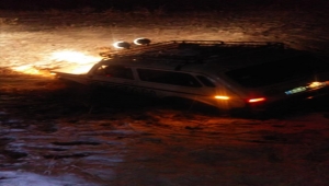 Bayburt'ta dağlık alanda mahsur kalan kişi kurtarıldı