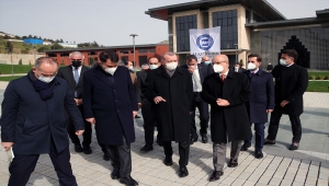 Cumhurbaşkanı Erdoğan, Marmara Üniversitesi Recep Tayyip Erdoğan Külliyesi inşaatını inceledi