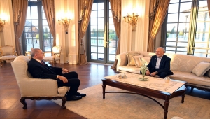 Cumhurbaşkanı Erdoğan, Saadet Partisi Yüksek İstişare Kurulu Başkanı Asiltürk'ü kabul etti