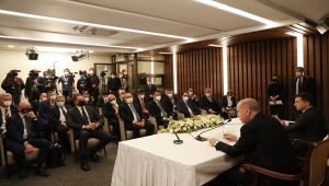 Cumhurbaşkanı Erdoğan, Ukrayna Devlet Başkanı Zelenskiy ile ortak basın toplantısında konuştu: 
