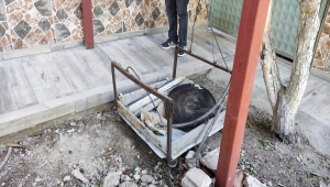 Denizli'de kendi yaptığı asansörden düşen kişi hayatını kaybetti