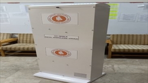 Denizli'de meslek lisesi ultraviyole ışıkla hava temizleme cihazı üretti