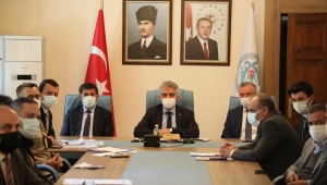 Erzincan'da İl Pandemi Kurulu toplantısı yapıldı