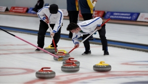 Erzurum'da Türkiye Curling Ligleri Final Müsabakaları 
