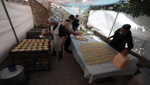 Filistinli tatlı ustası Ebu Sufyan'ın kadayıfları Ramallah'ta yarım asırdır ağızları tatlandırıyor