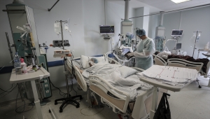 Gazze'deki Kovid-19 vakalarının yükünü Türkiye'nin yaptırdığı hastane taşıyor