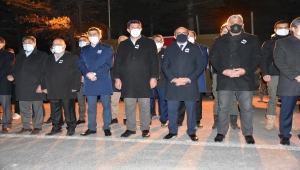 Hakkari'de dereye düşerek şehit olan asker için tören düzenlendi
