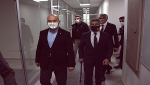 İçişleri Bakanı Süleyman Soylu, Bingöl'de incelemelerde bulundu